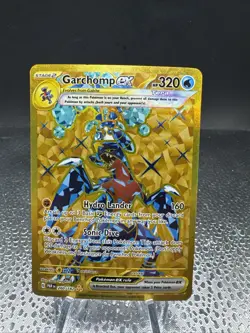 Pokemon TCG Garchomp EX Paradox Rift 260/182 Hyper Rare Card - Image 1