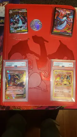 Pokemon Binder Collection Lot Graded Charizards Modern/vintage 360 Cards - Image 1