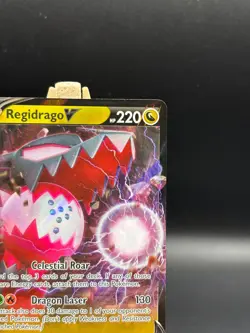 Pokemon TCG Regidrago V Sword & Shield SWSH281 Holo Promo NM Collectible Card - Image 4