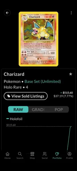 Pokemon Charizard 4/102 Base Set Holo Rare 120 HP Wizards of the Coast Card - Image 4
