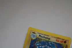 1999 Pokemon Deck Exclusive 1st Edition Base Set Holo Card: Machamp (8/102) - HP - Image 2