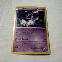 Pokemon TCG Mew XY192 Black Star Promo Holo Card XY Promo Set Card Stock - Image 1