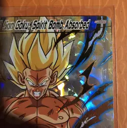 SS SON GOKU SPIRIT BOMB ABSORBED BT19-008 SPR Fighters Ambition NM Card DBS CCG - Image 4