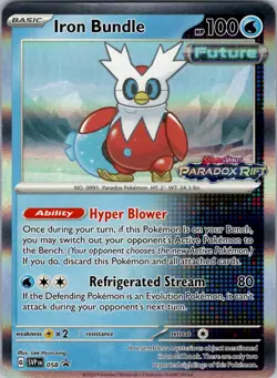 Iron Bundle - (Prerelease) Promo SV: Scarlet & Violet Promo Cards 058 NM - Image 1