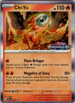 Chi-Yu - (Prerelease) Promo SV: Scarlet & Violet Promo Cards 057 NM - Image 1