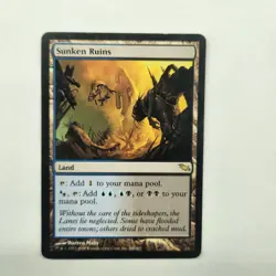 MTG Magic the Gathering Sunken Ruins Shadowmoor LP - Image 1