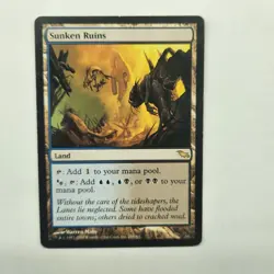 MTG Magic the Gathering Sunken Ruins Shadowmoor LP - Image 3