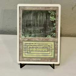 BAYOU | Magic the Gathering 3rd Edition Revised | Rare Dual Land | LP - Image 1
