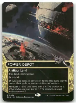 Power Depot (0034) (Borderless) 34 MTG Edge of Eternities: Stellar Sights R NM - Image 1