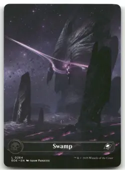 Swamp (0264) (Borderless) 264 MTG Edge of Eternities L NM - Image 1