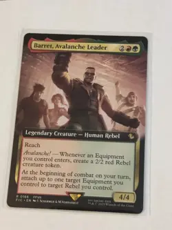 Barret, Avalanche Leader Extended Art Final Fantasy 166 - Image 1