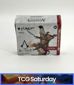 2024 MAGIC THE GATHERING ASSASSIN'S CREED COLLECTOR BOOSTERS BOX - Image 1