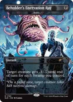 Beholder's Enervation Ray - Defile [Secret Lair Drop Series] Magic MTG - Image 1