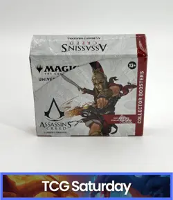 2024 MAGIC THE GATHERING ASSASSIN'S CREED COLLECTOR BOOSTERS BOX - Image 1