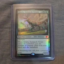 Ghalta, Stampede Tyrant - Foil Promo Pack - The Lost Caverns Of Ixalan (MTG) - Image 1
