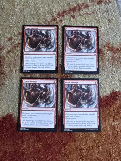 Crash Through x 4 Hour of Devastation Regular MTG - Image 1