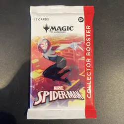 Magic the Gathering Spider-man Collector Booster Pack Sealed Brand New! - Image 1