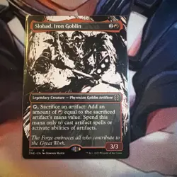 Slobad, Iron Goblin (Showcase) Phyrexia: All Will Be One Regular - Image 1