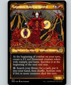 Dominaria United - Lagomos, Hand of Hatred (Textured Foil) - LP - Foil - Image 1