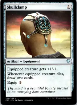 Skullclamp - Commander Anthology - 230 - LP - MTG - Image 1