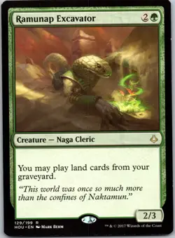 Ramunap Excavator - Commander: Outlaws of Thunder Junction - 202 - LP - MTG - Image 1