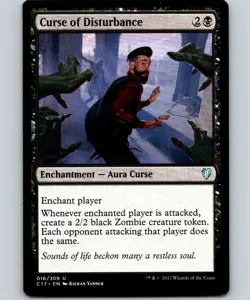 Starter Commander Decks - Curse of Disturbance - LP - Normal - MTG - English - F - Image 1