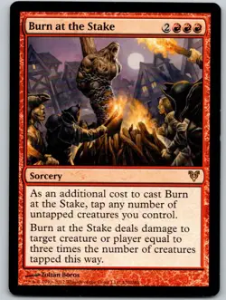 Burn at the Stake - LP - MTG - Image 1