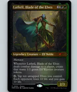 Media Promos - Lathril, Blade of the Elves (Foil Etched) - LP - Foil - Image 1