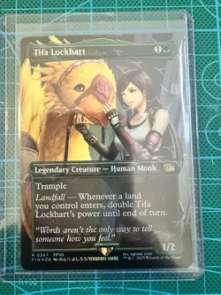 Tifa Lockhart (Borderless) (Chocobo Track Foil) Final Fantasy Foil - Image 1