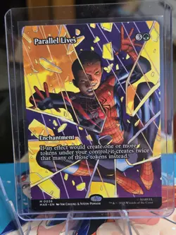 Magic The Gathering Marvel SpiderMan Parallel Lives M 0036 MAR Borderless Reg. - Image 1