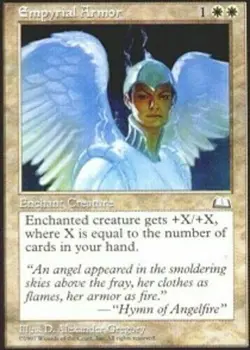 Empyrial Armor Weatherlight Moderate Play MTG Magic DNA GAMES - Image 1