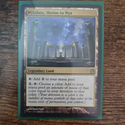 Nykthos, Shrine to Nyx Theros Regular NM - Image 1
