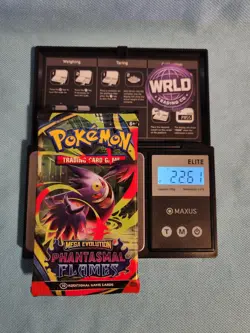 (HEAVY)🔥 22.61g Pokemon TCG Phantasmal Flames Booster Pack Factory Sealed✅ - Image 1