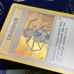 POKEMON TCG 1st Edition BROCK 15/132 Gym Heroes HOLO Foil Rare MP - Image 5
