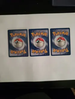 Pokemon Base Set Bulbasaur 44/102 All Three – Vintage 1999 – As Pictured 001 - Image 5