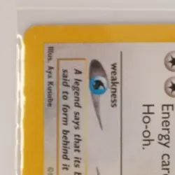 2001 POKEMON NEO REVELATION #18/64 HO-OH - Image 3