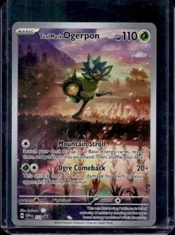 2023-25 Pokemon SV Black Star Promos - SVP EN Teal Mask Ogerpon #123 - Image 1