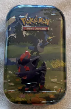 Pokemon Mega Evolution Ascended Heroes Zorua & Cramorant Mini Tin - New/Sealed - Image 1