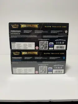 Pokemon Mega Evolution Elite Trainer Box ETB Set of 2 Sealed Brand New - Image 3