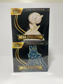 Pokemon Mega Evolution Elite Trainer Box ETB Set of 2 Sealed Brand New - Image 5