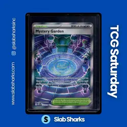 2025 POKEMON MEGA EVOLUTION #172/132 MYSTERY GARDEN FULL ART ULTRA RARE TRAINER - Image 1