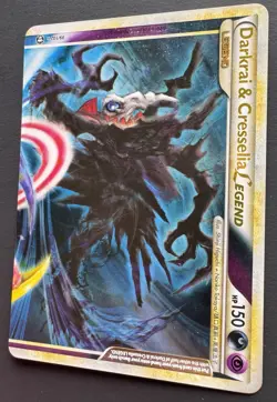 Pokemon Darkrai & Cresselia LEGEND (Top) 99/102 Triumphant Holo Ultra Rare 150HP - Image 4