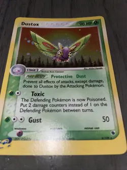 Dustox 6/109 Ruby and Sapphire Holo NM E-reader Pokemon - Image 3
