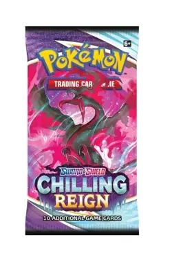 1X Random Art Pokemon Sword & Shield Chilling Reign Booster Pack 820650808470 - Image 1