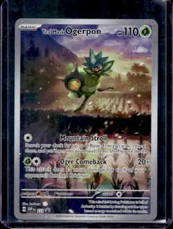 2023-25 Pokemon SV Black Star Promos - SVP EN Teal Mask Ogerpon #123 - Image 1