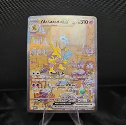 Alakazam ex 201/165 Pokemon TCG SV: Scarlet & Violet 151 SIR Full Art NM - Image 1