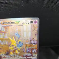 Alakazam ex 201/165 Pokemon TCG SV: Scarlet & Violet 151 SIR Full Art NM - Image 4