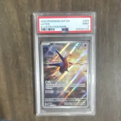 Pokemon Latios Illustration Rare Holo Sv08 203/191 PSA 9 English 2024 - Image 1