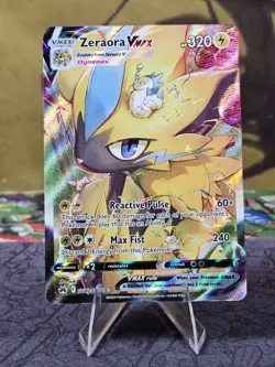 Pokemon Zeraora VMAX GG42/GG70 CRZ Crown Zenith Galarian Gallery NM - Image 1