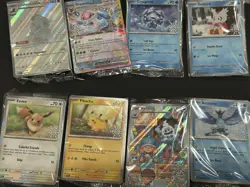 Pokemon TCG 2025 Holiday Advent Calendar Promos (ALL 8 STAMPED Lot) NEW SEALED! - Image 1